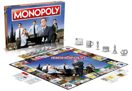 MONOPOLY stalo žaidimas The Office, EN, WM03010-EN1-6 