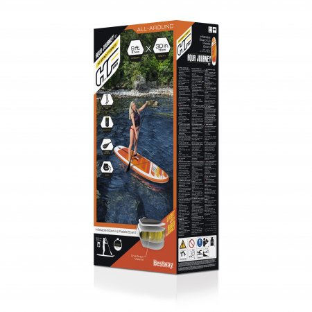 BESTWAY pripučiama irklentė  Aqua Journey, 2.74m x 0.76m x 0.12m, 65349 65349