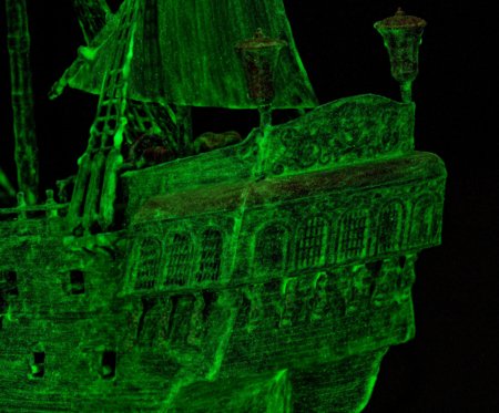 REVELL 1:150 šviečiantis tamsoje modelis Ghost Ship Easy-Click, 05435 