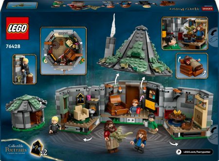 76428 LEGO® Harry Potter™ Hagrido trobelė: netikėtas apsilankymas 
