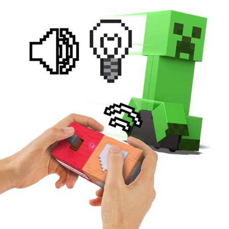 MINECRAFT figūrėlė – sprogstantis RC Creeper, HRR48 