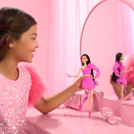 BARBIE Deluxe Fashionistas lėlė protezuota koja, HYV26 