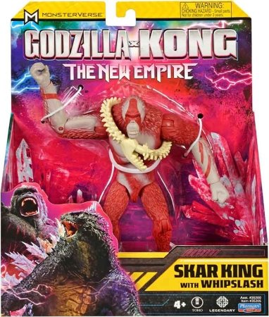GODZILLA 6" figūrėlė Skar King with Whipslash,  35205 