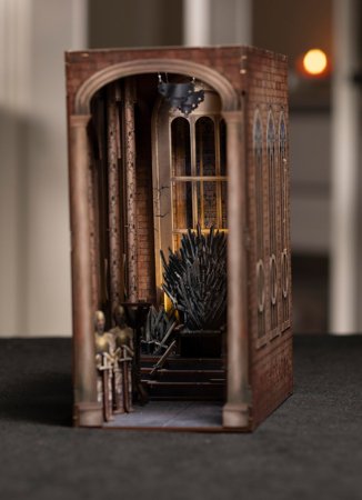 REVELL modelis Iron Throne - House of the Dragon: Tiny Adventures Handmade miniature worlds to assemble, 00531 