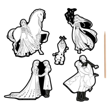 MOXY FROZEN nutrinamų lipdukų rinkinys, TT681804 