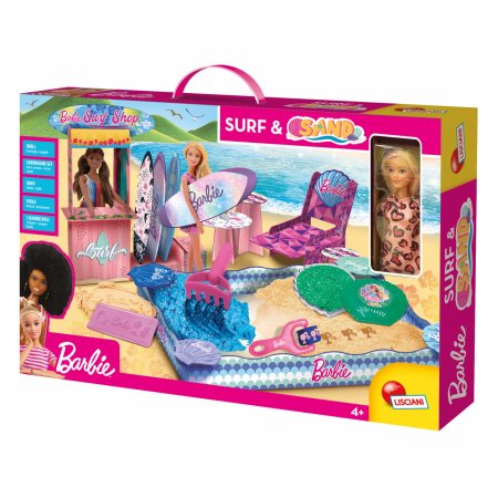 LISCIANI BARBIE Smėlio rinkinys su lėle Surf and Sand 800gr, 91966 91966