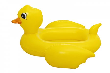 BESTWAY Funspeakers pripučiamas vaikiškas plaustas Duck su garsu, 1.02m x 0.99m, 34151 34151