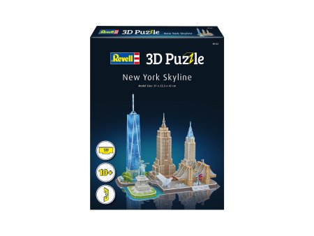 REVELL 3D dėlionė New York Skyline, 00142 