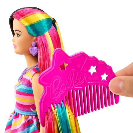 BARBIE Totaly Hair lėlė azijietė, HCM90 HCM90