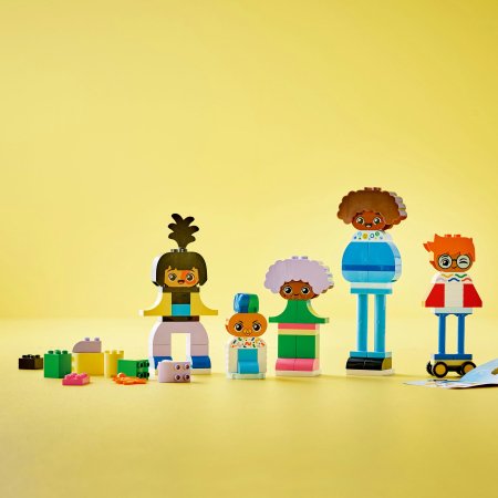 10423 LEGO® DUPLO Town Konstruojami Emocijų Žmogeliukai 
