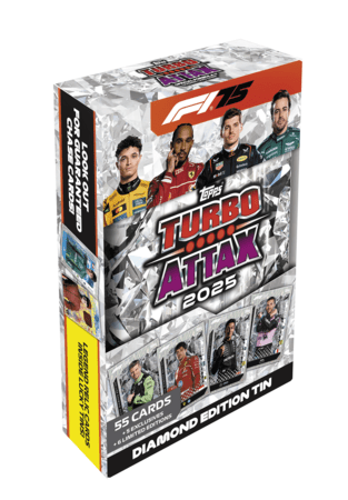 TOPPS kortelės Formula 1 2025 Turbo Attax Mega Tin Diamond Edition, 076402 