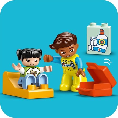 10447 LEGO® DUPLO® Town Greitoji pagalba ir vairuotojas 