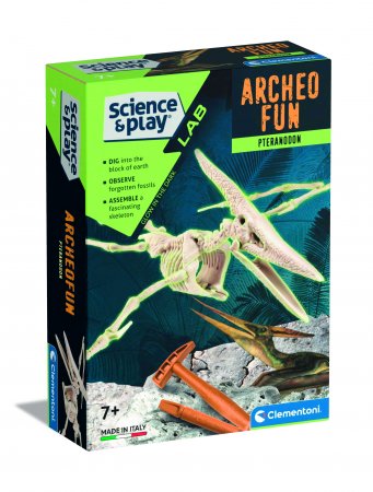 CLEMENTONI Science jaunojo paleontologo rinkinys Pteradont, 50731 50731