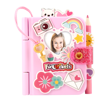 FUNLOCKETS Mini paslapčių žurnalas, S22250 