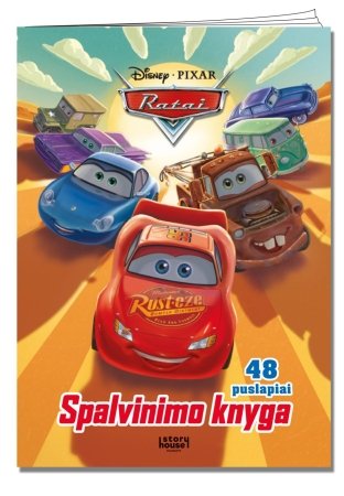 Ratai Spalvinimo knyga, 9786090509043 