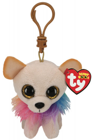 TY Beanie Boos pliušinis pakabukas čihuahua CHEWEY 9cm, TY35242 TY35242