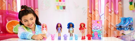BARBIE Čelsės POP Reveal rinkinys vaisių serija, HRK58 