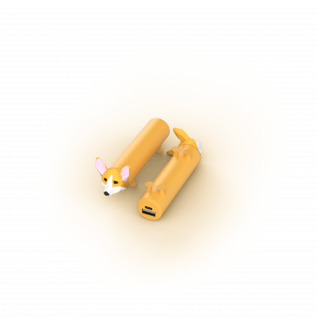 MOB DESIGN išorinė baterija 4800 mAh Power Pets Corgi, PP-CORG-01 PP-CORG-01