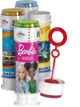 DULCOP Barbie / Hot Wheels muilo burbulai 60ml asort., 103001010038 