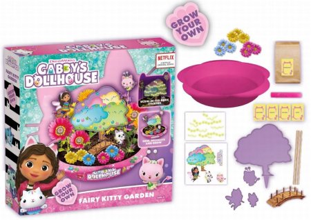 GABBY'S DOLLHOUSE užsiaugink savo Kitty Fairy parką, 70-0006 