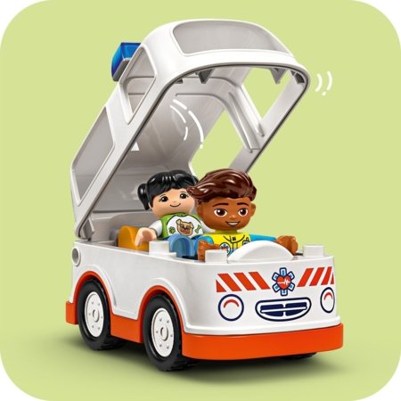 10447 LEGO® DUPLO® Town Greitoji pagalba ir vairuotojas 
