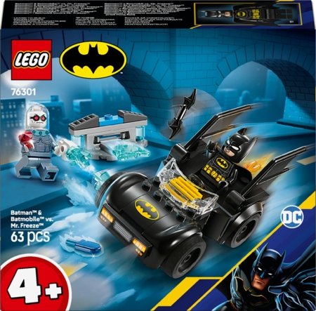 76301 LEGO® Super Heroes DC Betmenas ir Betmeno automobilis prieš Poną Šaltį 