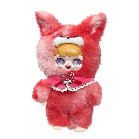 MIYOO 2 pliušinė lėlė su viniliniu veiduku, 20 cm, asort, YL0334 