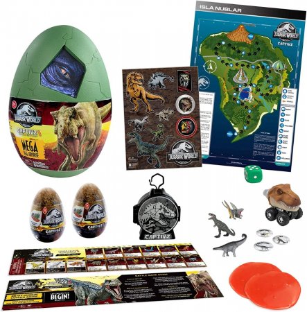 CAPTIVZ mega kiaušinio rinkinys Clash Edition, TM-JW-C3DLG TM-JW-C3DLG