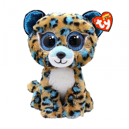 TY Beanie Boos leopardas COBALT mėlynas, TY36691 TY36691