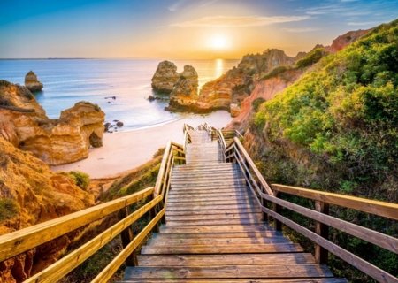 RAVENSBURGER PUZZLE dėlionė Takas į Kamilo paplūdimį, 1000 det., 12001761 5 