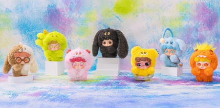 Q.KID kolekcinė figūrėlė Emotional Hairy Monsters, JO-2025025 