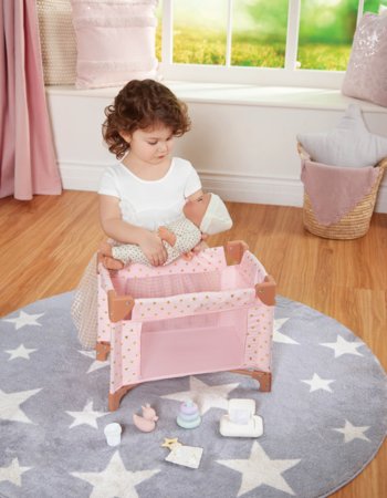 LULLABABY sulankstomas maniežas ir aksesuarai, LBY7705Z 