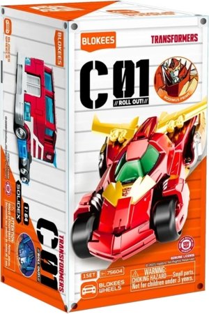 Blokees automobilis transformeris Auto Prime, asort., 75604 
