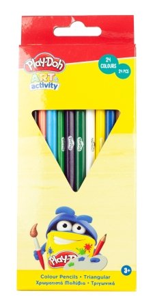 PLAYDOH Spalvoti pieštukai 24vnt., 320-20002 