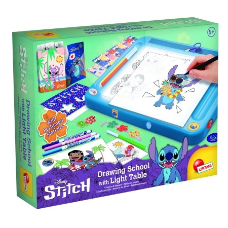 STITCH piešimo rinkinys su šviečiančia lenta, 107582 