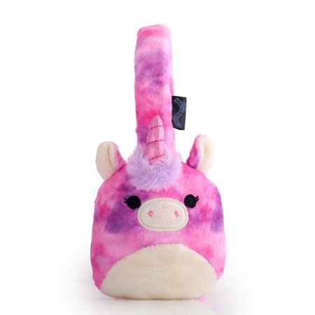 SQUISHMALLOWS pliušinės Bluetooth ausinės Lola, HMSQMBT-LOLA 