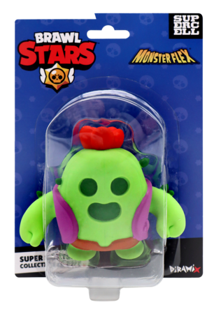 MONSTERFLEX BRAWL STARS veiksmo figūrėlė, asort., DIR-BS20250539 