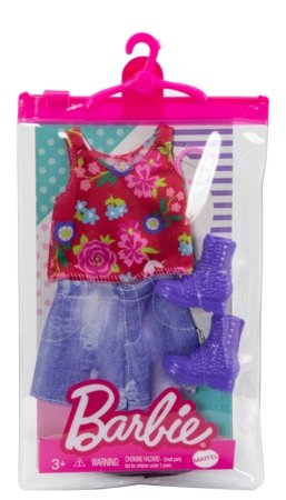 BARBIE Puošnūs Barbės rūbai + aksesuarai asort., FND47 