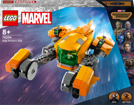 76254 LEGO® Super Heroes Marvel Mažojo Rocket erdvėlaivis 76254