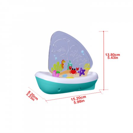 BB JUNIOR vonios žaislas - burlaivis Splash 'N Play, 16-89022 16-89022