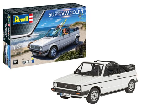 REVELL modelis 50 Years of the VW Golf 1, 05636 