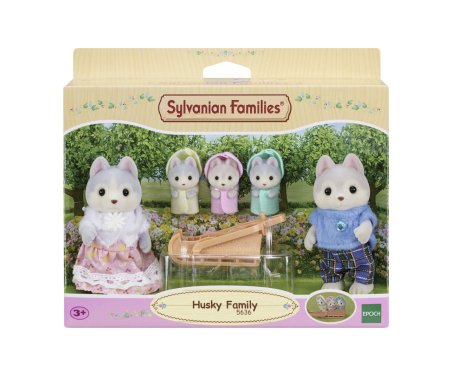 SYLVANIAN FAMILIES Haskių šeimynėlė, 5636SYL 5636SYL