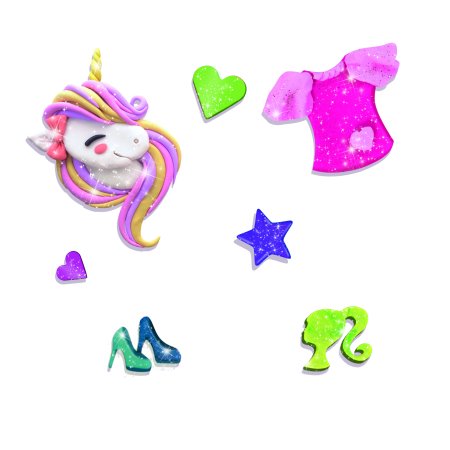 LISCIANI Barbie blizgantis modelinas 100gr. asort., 88744 