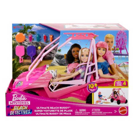 BARBIE Mysteries Beach Buggy paplūdimio automobilis, JFV68 