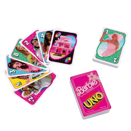 MATTEL GAMES UNO kortos Barbie Filmas, HPY59 HPY59