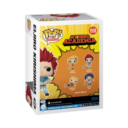 FUNKO POP vinilinė figūrėlė: My Hero Academia - Eijiro Kirishima, 70615 
