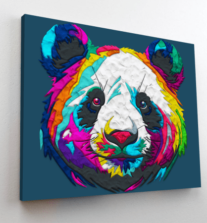 SPLAT PLANET modelino paveikslo rinkinys Panda, SP46925 