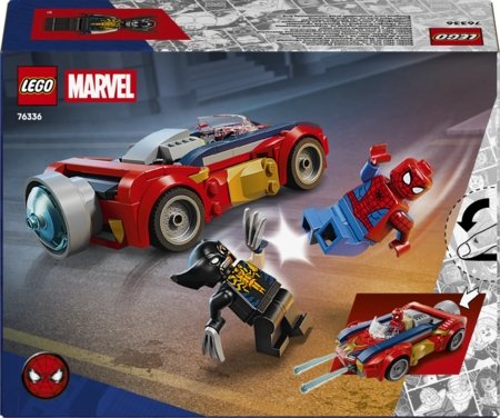 76336 LEGO® ǀ Marvel Žmogaus voro automobilis prieš venomizuotą Ernį 