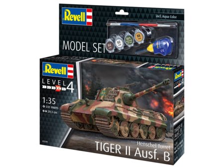 REVELL modelis Tiger II Ausf. B, 63249 