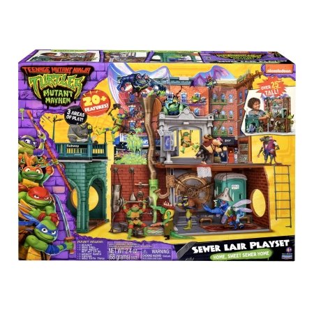 TMNT žaidimų komplektas Sewer Lair, 83478 83478